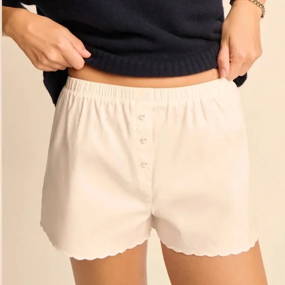Reformation Rosie Short Ivory - Size S